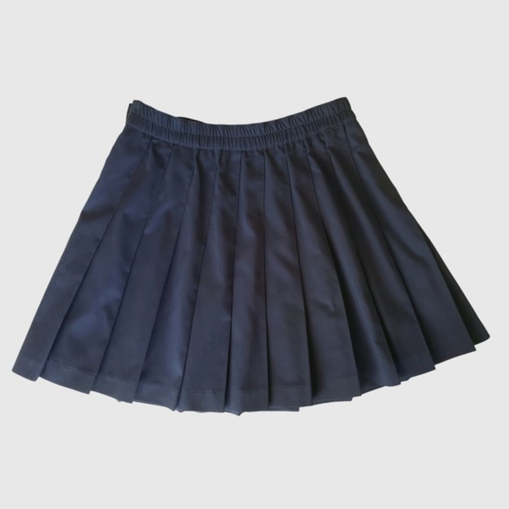 Vintage 90s HEAD Navy Blue Pleated Tennis Skirt Athleisure Pickleball Golf Small - Picture 2 of 7